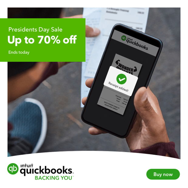 70% Off Quickbooks Self-employed